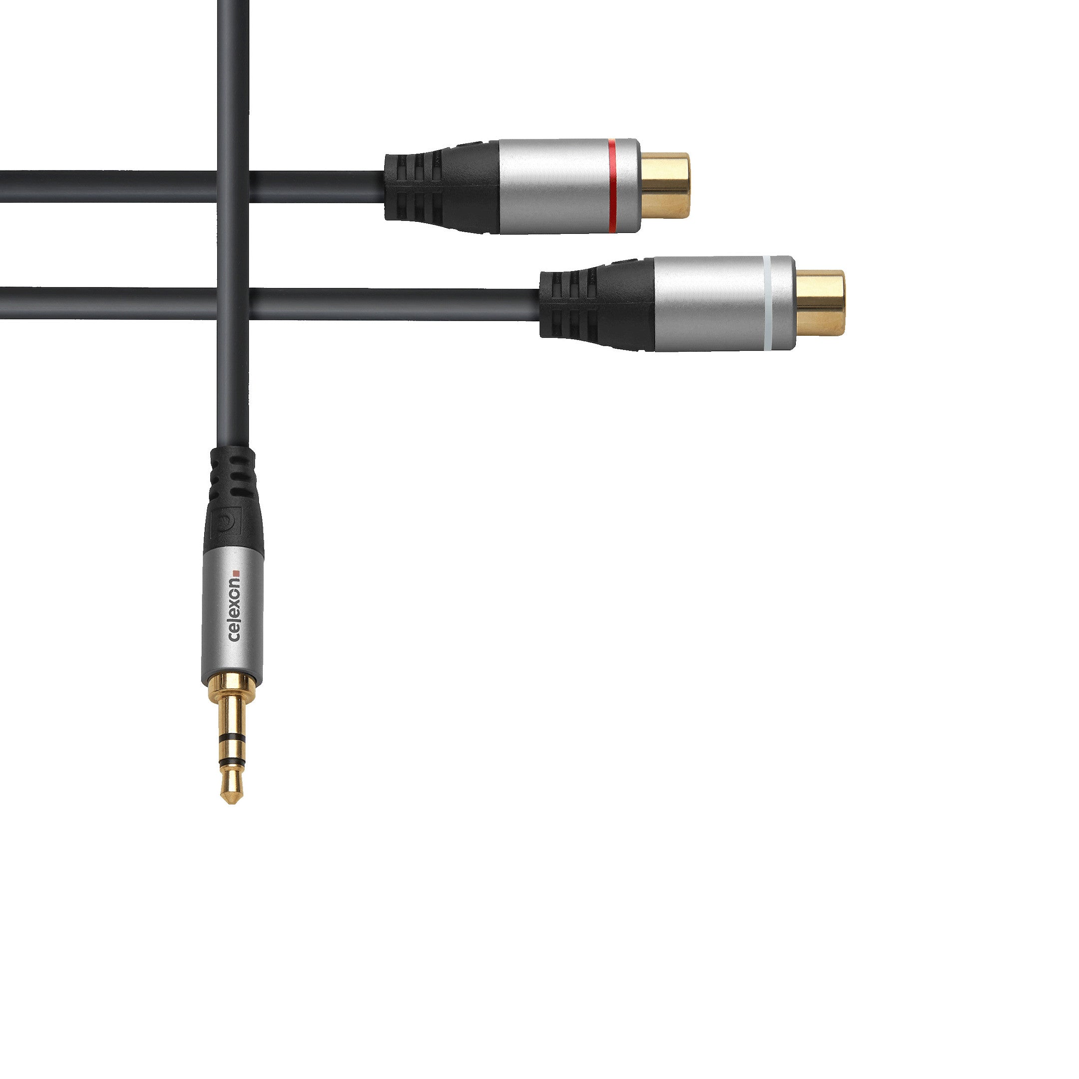 celexon-pro-adaptateur-jack-3-5-mm-vers-2x-rca-0-25-m image 5