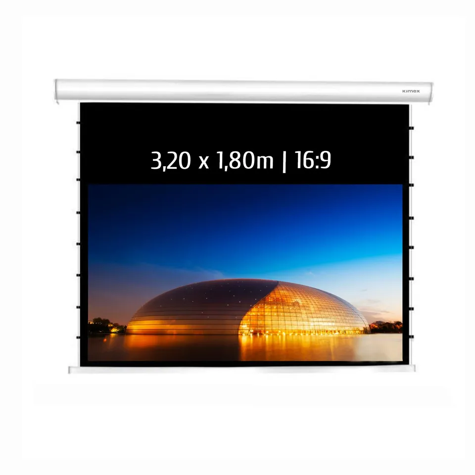 kimex-049-3518w-cran-projection-motoris-320cm-blanc image 1