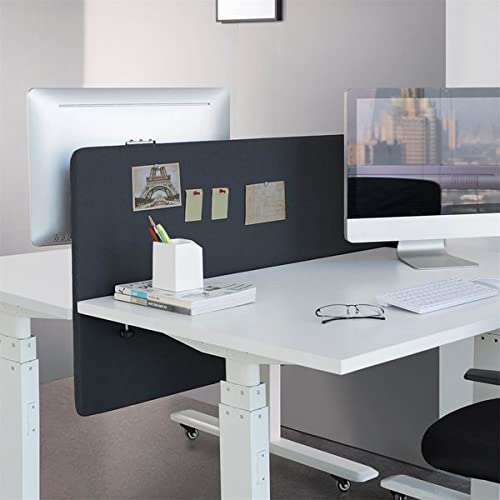 kimex-150-3052-panneau-acoustique-bureau-150x60-cm-gris-fonc image 2