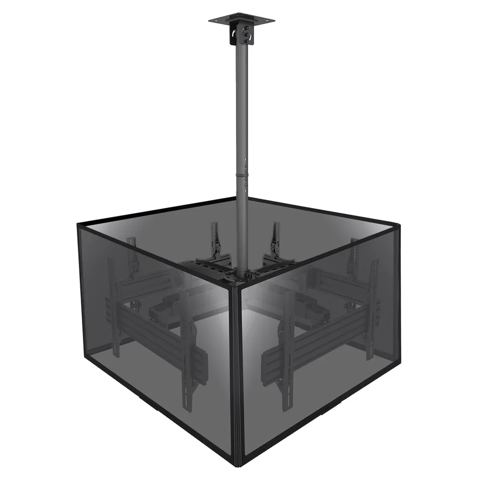 kimex-014-6004-support-tv-plafond-4-crans-32-65 image 1