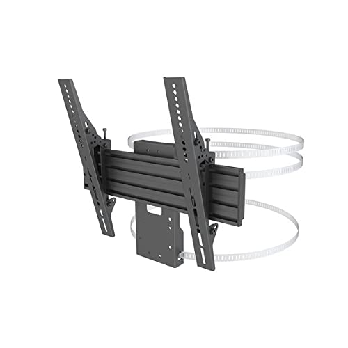 kimex-019-1111-support-poteau-tv-32-65-inclinable-35-kg image 3