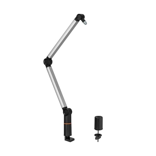 kimex-140-1592-support-microphone-pro-bras-bureau-noir image 6