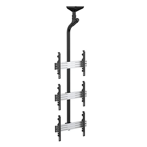 kimex-031-4300k1-support-tv-plafond-3-crans-100cm-inclinable image 6