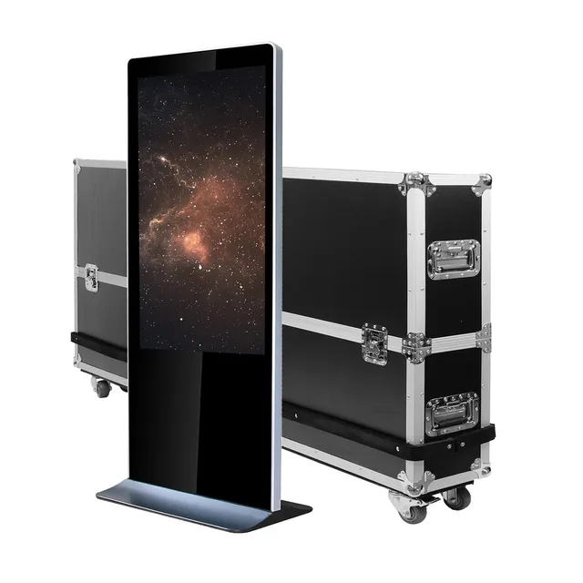 kimex-totems-vid-o-161-4300f-totem-43-full-hd-avec-flightcase image 1