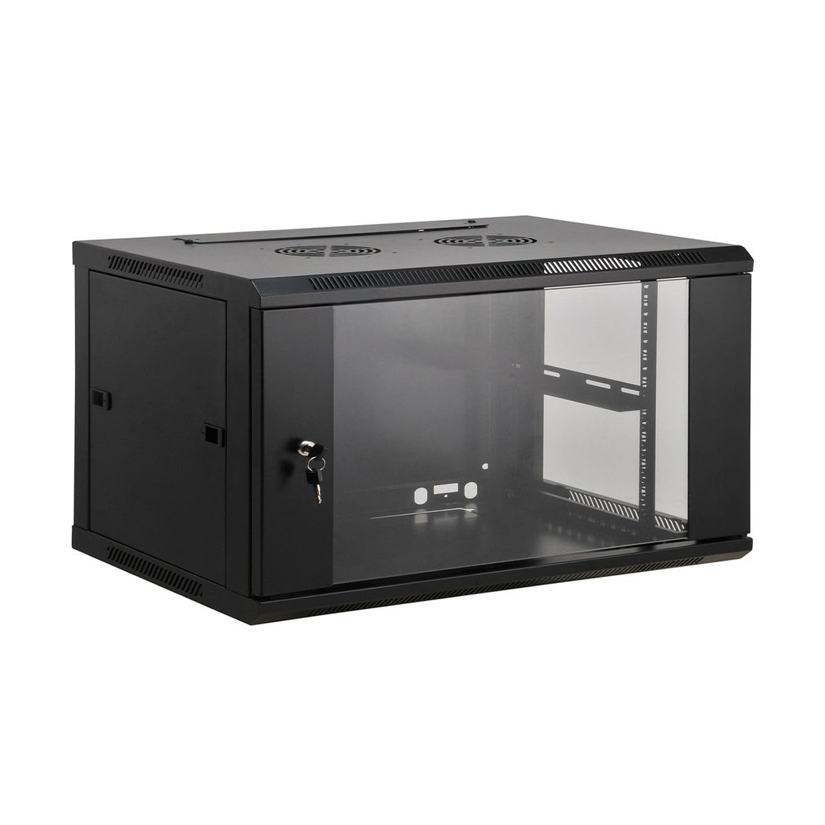 kimex-rack-mural-19-6u-600x450mm-noir-60kg image 1