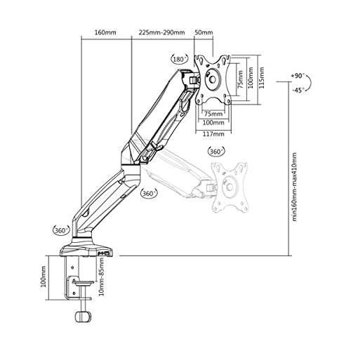 kimex-015-2201-support-1-cran-pc-usb-audio-13-27-pouces image 2