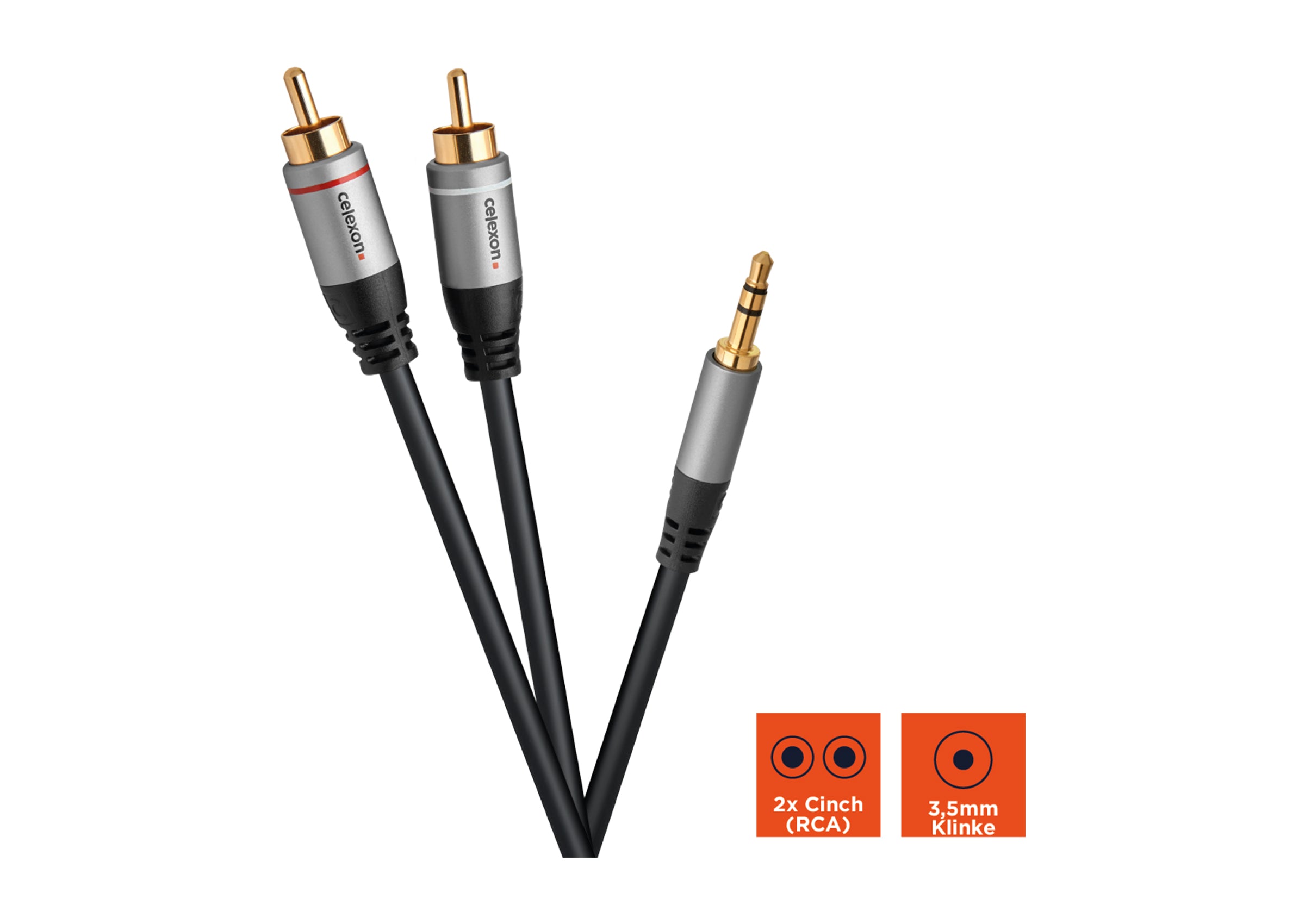 celexon-pro-c-ble-audio-2x-rca-vers-jack-3-5mm-10m image 4