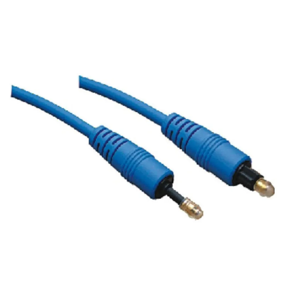 kimex-063-1008-c-ble-fibre-optique-toslink-80-cm-bleu image 1