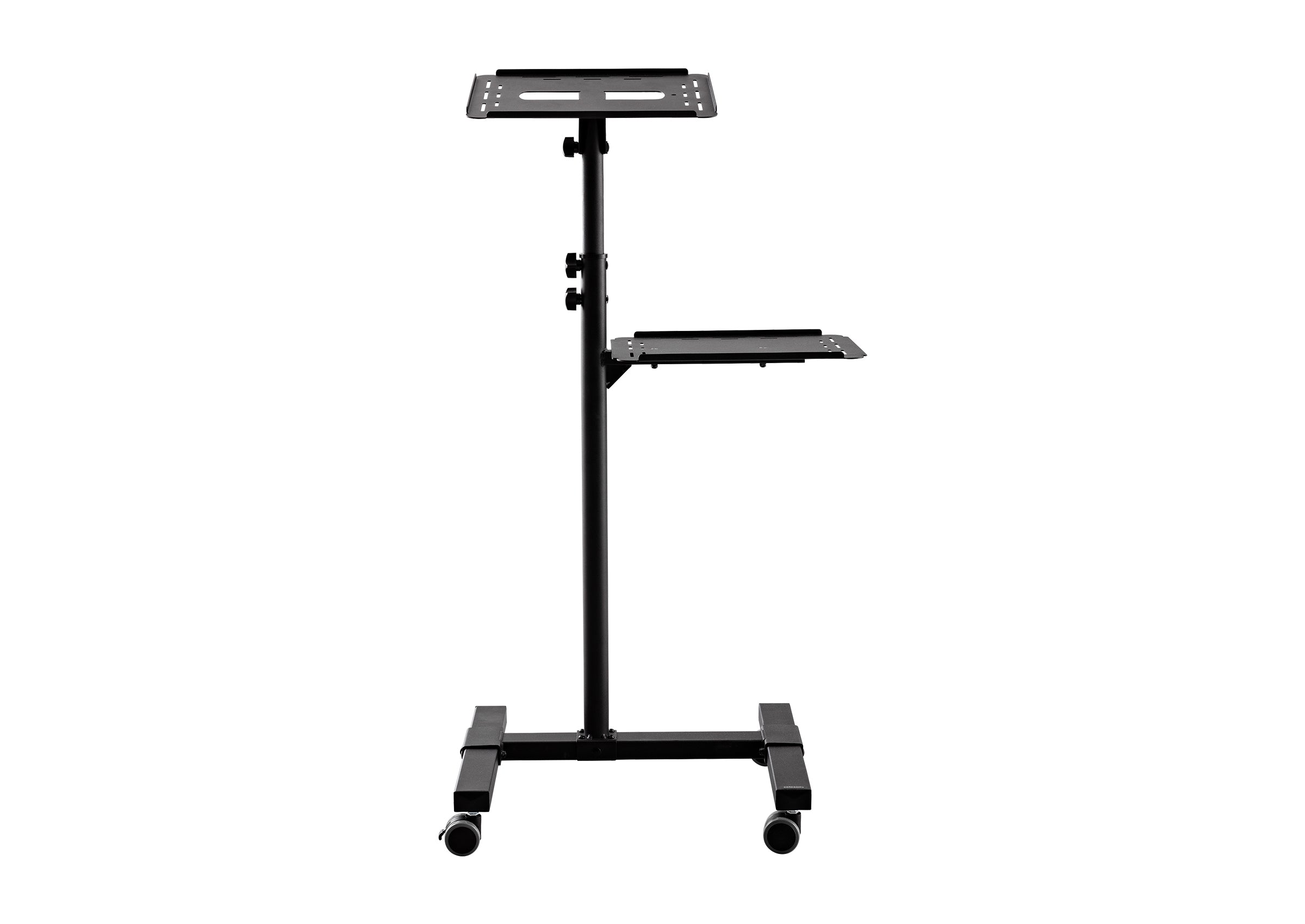 celexon-pt3020-table-vid-oprojecteur-mobile-noire-2-plateaux image 4