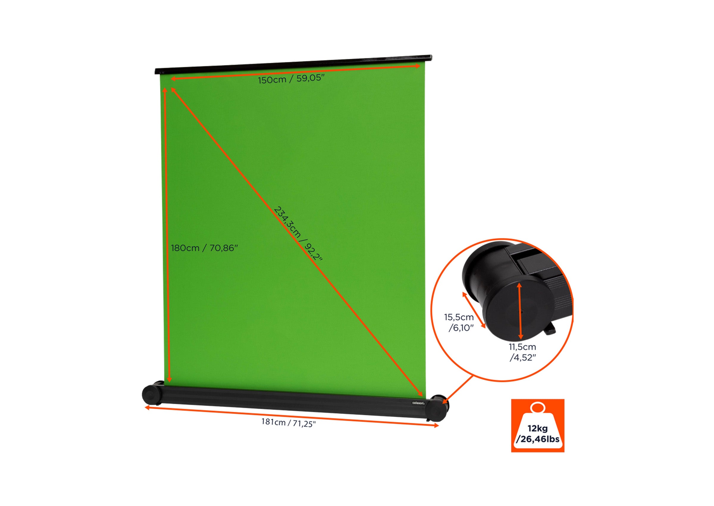 celexon-chroma-key-green-150-x-180-cm-cran-fond-vert-mobile image 8