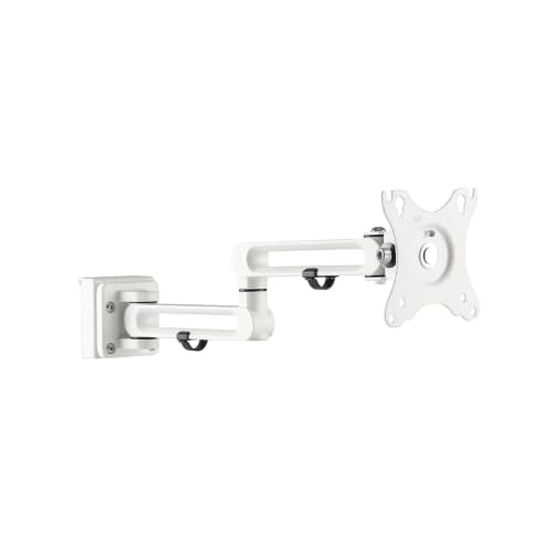 kimex-150-3308-bras-moniteur-slatwall-17-32-blanc-vesa image 4