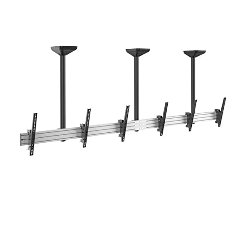 kimex-031-4300k2-support-tv-plafond-3-crans-50-55-inclinable image 6