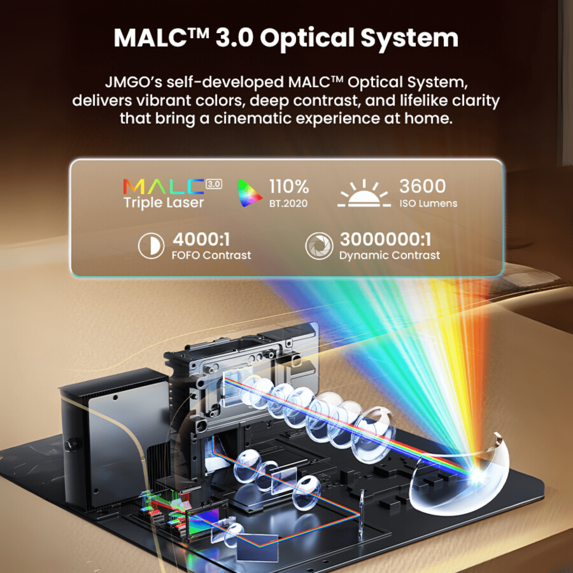 jmgo-o2s-ultra-vid-oprojecteur-laser-4k-ultra-courte-focale image 5