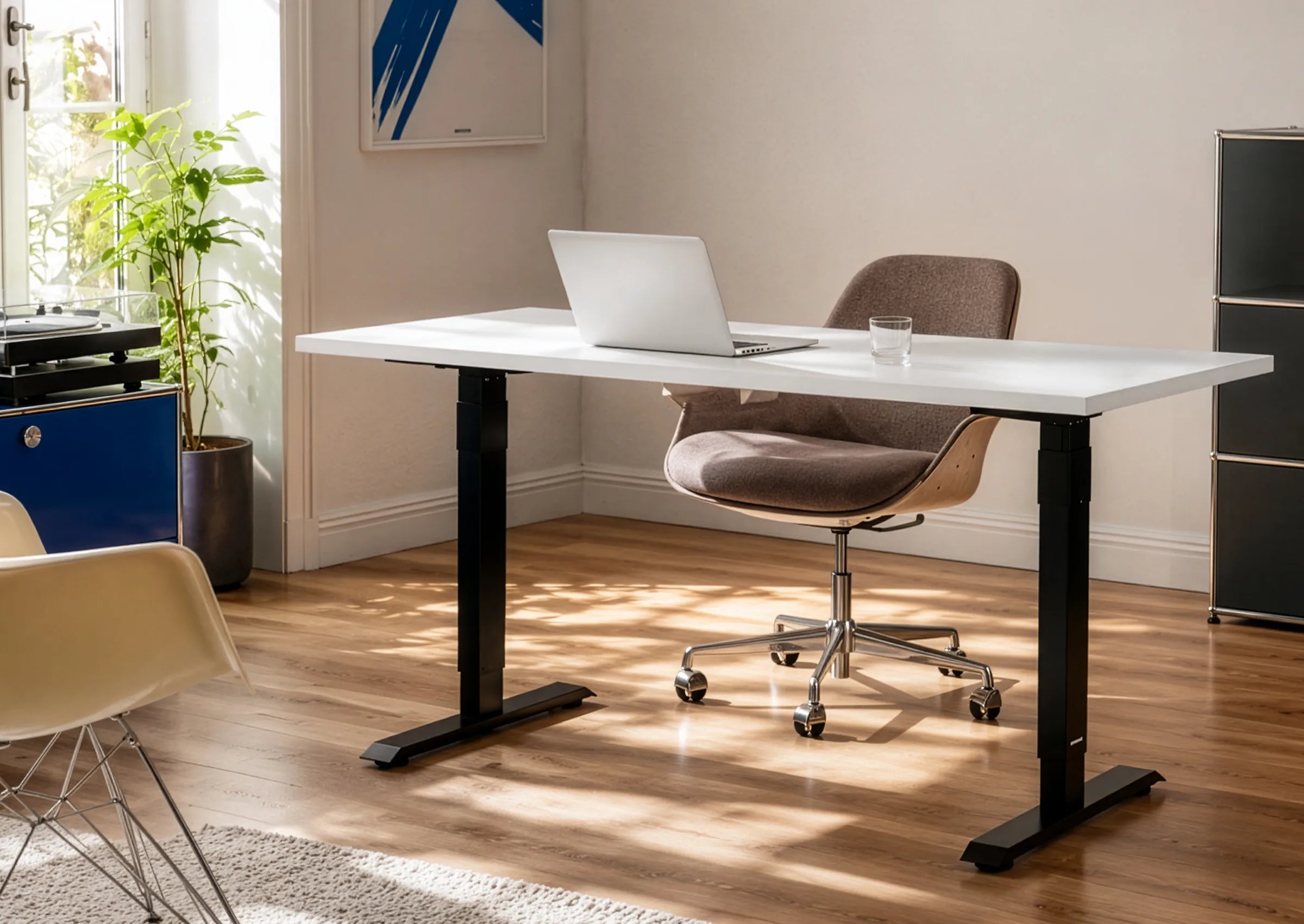 celexon-eco-eadjust-71121-bureau-noir-125x75-cm-lectrique image 2