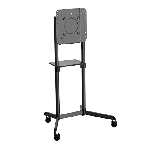kimex-030-3101-support-tv-roulettes-37-70-noir-rotatif image 5