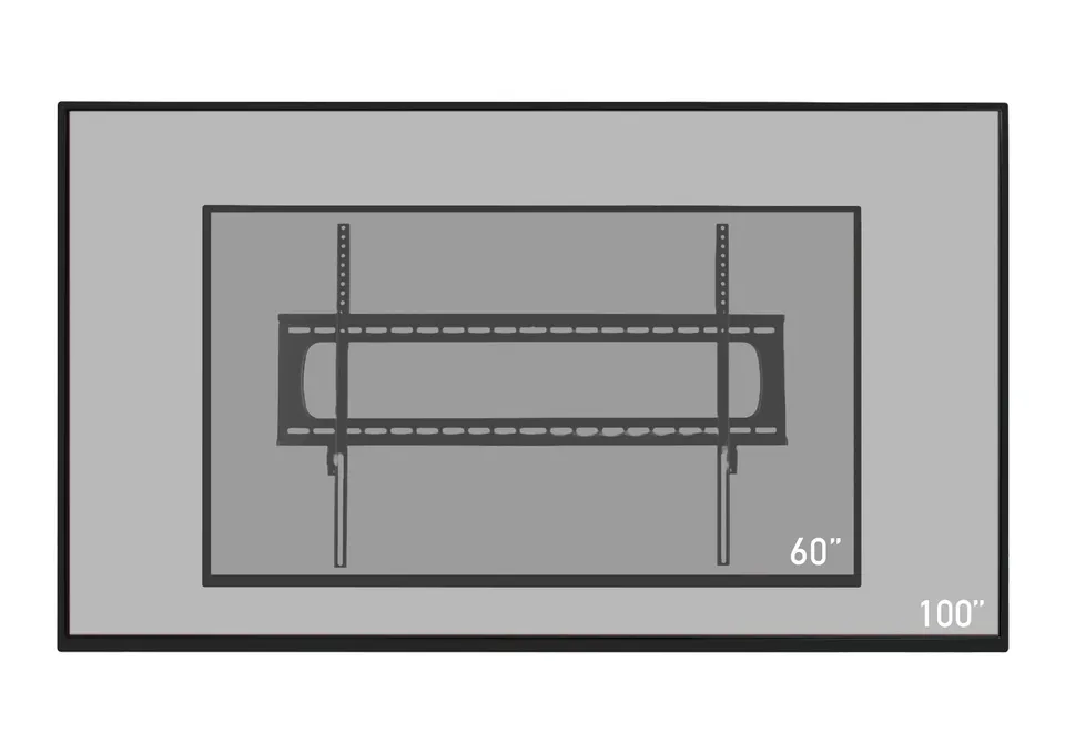 celexon-adjust-t10065-support-mural-tv-inclinable-60-100-noir image 1