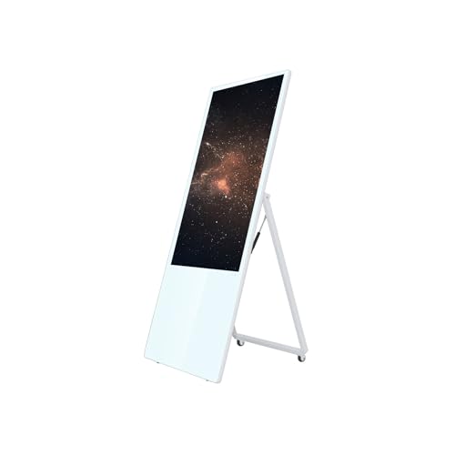 kimex-totems-vid-o-161-4322-totem-vid-o-43-pliable-blanc-full-hd image 7