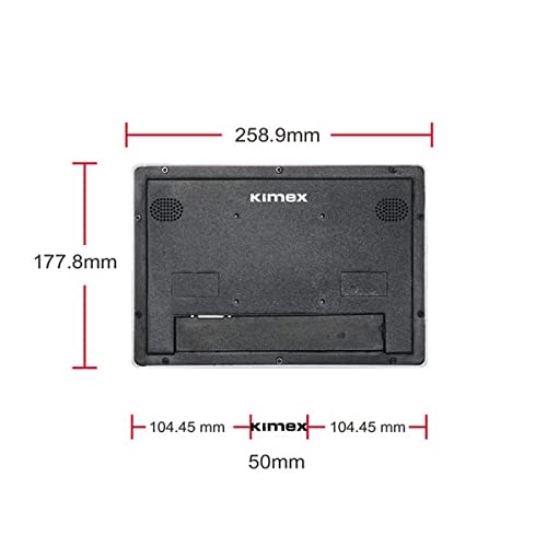 kimex-160-1010-cran-10-1-pouces-24-7-noir-350-cd-m image 5