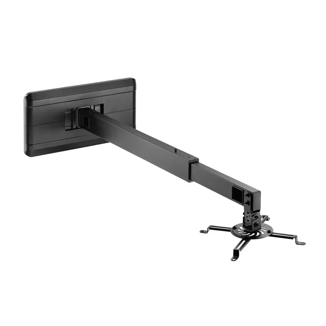 kimex-051-1004-support-vid-oprojecteur-mural-92-151-cm-noir-15-kg image 1